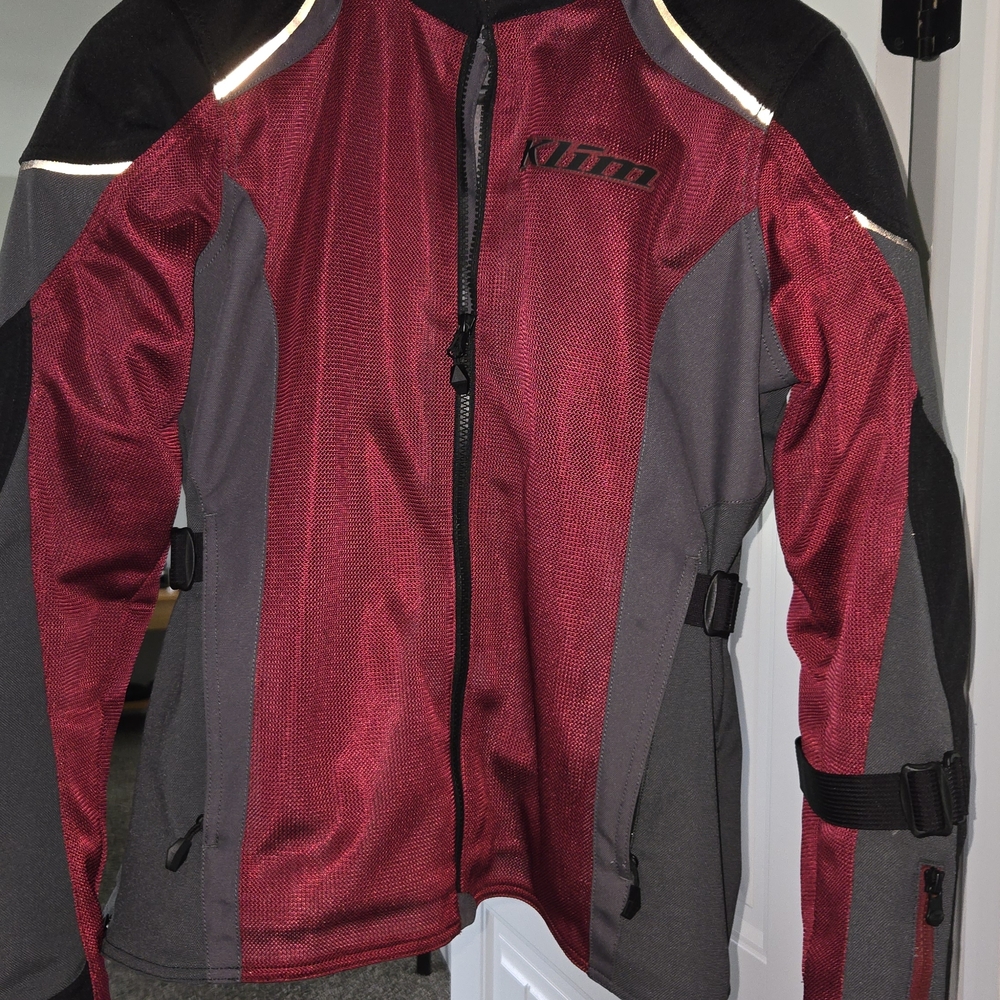 Men's Red and Gray Performance Jacket